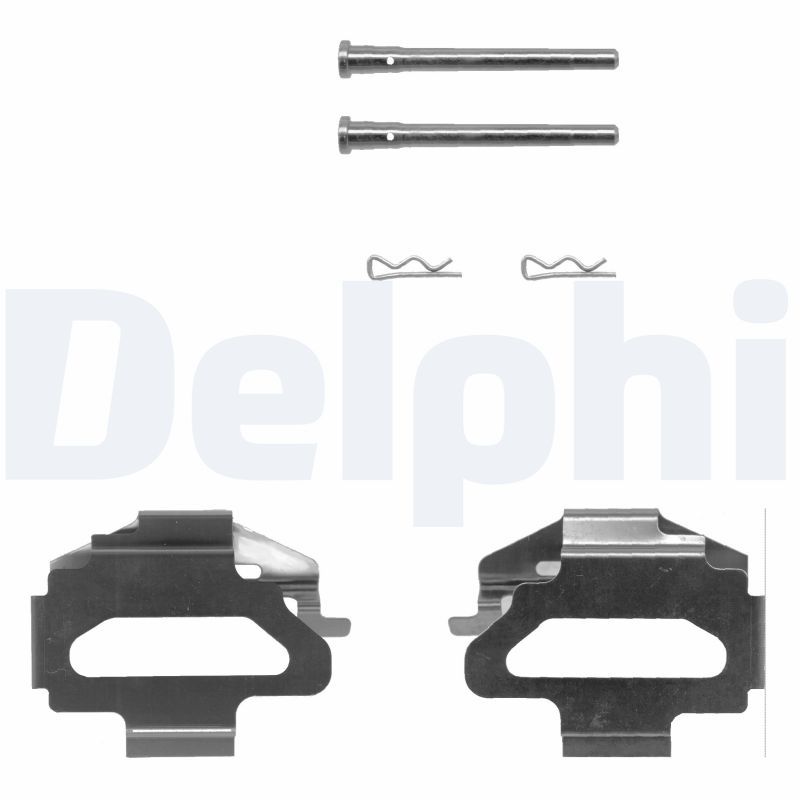 DELPHI LX0150 Accessory Kit, disc brake pad