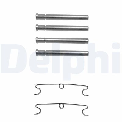 Accessory Kit, disc brake pad DELPHI LX0170