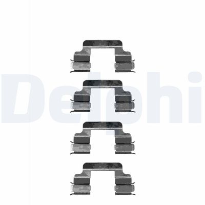 Accessory Kit, disc brake pad DELPHI LX0334