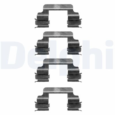 Accessory Kit, disc brake pad DELPHI LX0363