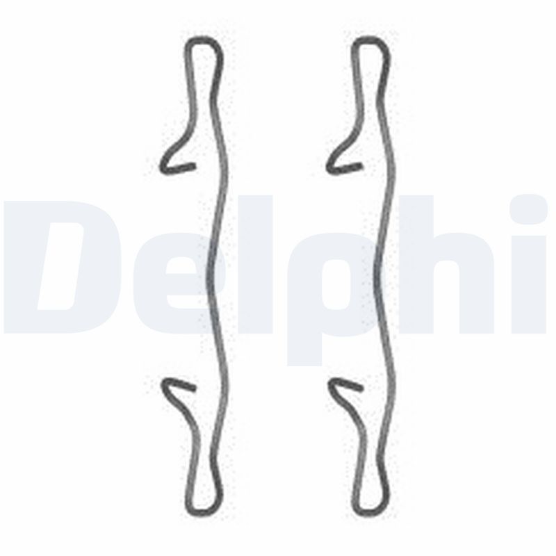 DELPHI LX0571 Accessory Kit, disc brake pad