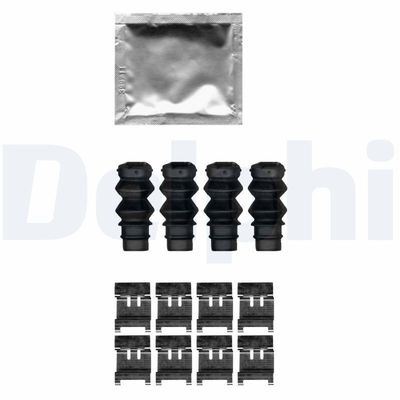 Accessory Kit, disc brake pad DELPHI LX0631