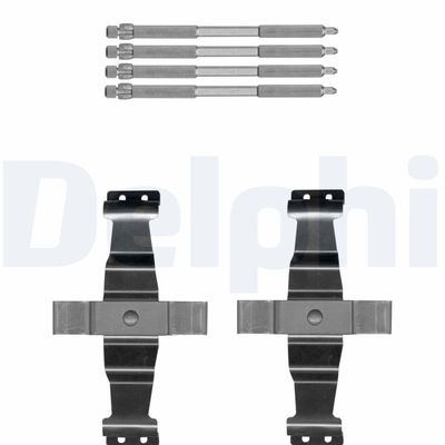 Accessory Kit, disc brake pad DELPHI LX0642