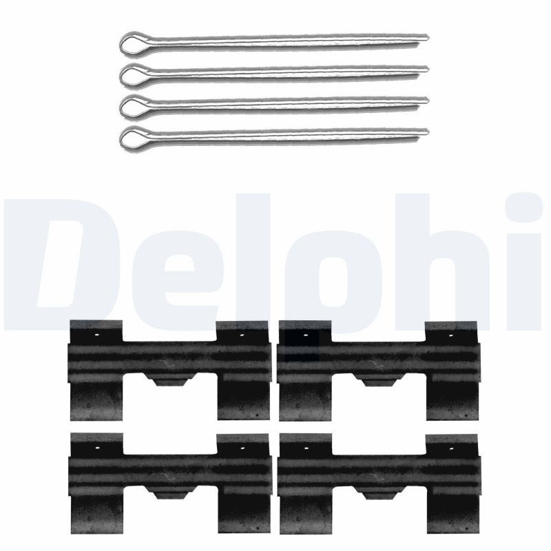 DELPHI LX0648 Accessory Kit, disc brake pad