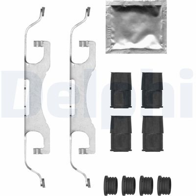 Accessory Kit, disc brake pad DELPHI LX0698