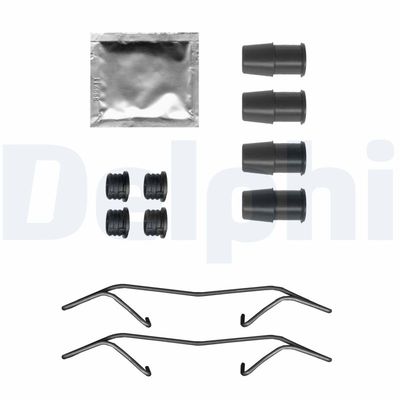 Accessory Kit, disc brake pad DELPHI LX0717