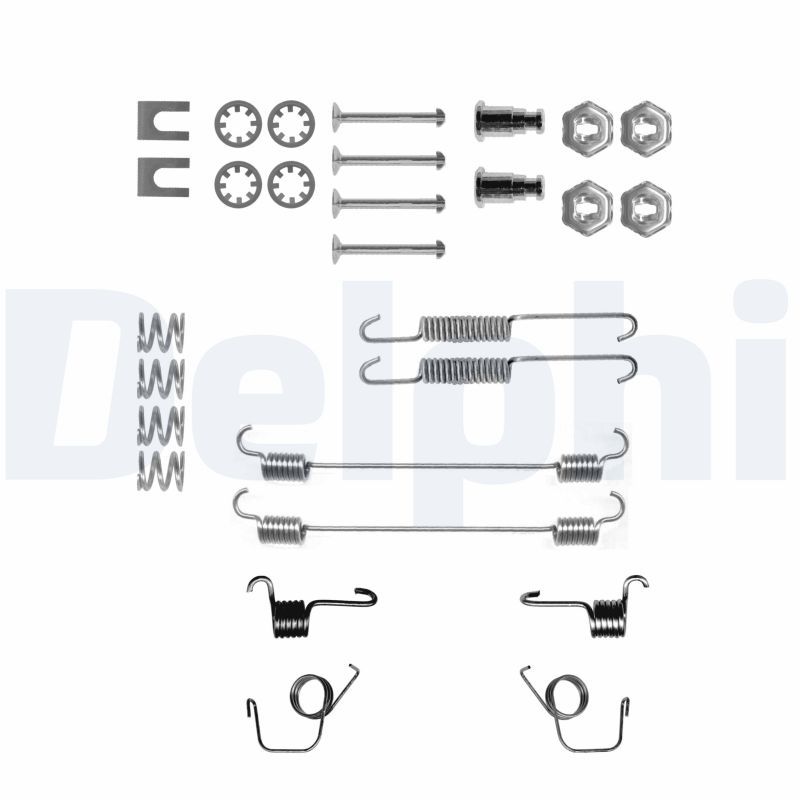 DELPHI LY1040 Accessory Kit, brake shoes