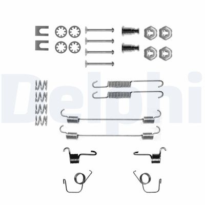 Accessory Kit, brake shoes DELPHI LY1040