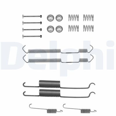 Accessory Kit, brake shoes DELPHI LY1063