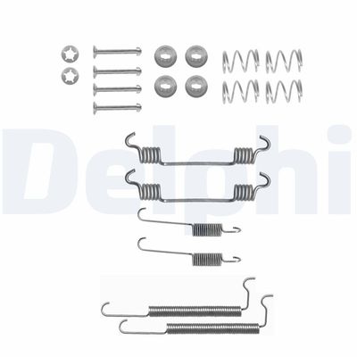 Accessory Kit, brake shoes DELPHI LY1133