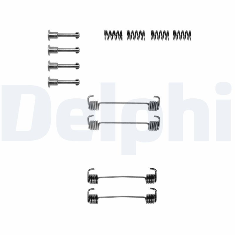 DELPHI LY1163 Accessory Kit, parking brake shoes