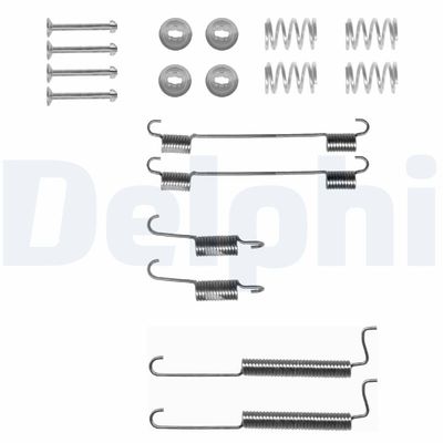 Accessory Kit, brake shoes DELPHI LY1292