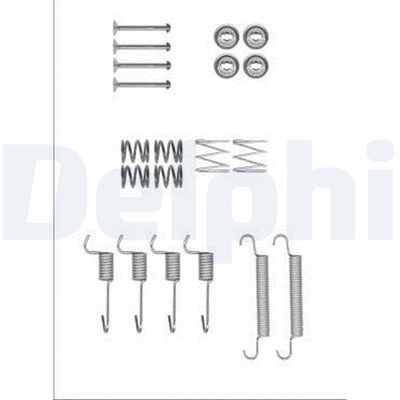 Accessory Kit, parking brake shoes DELPHI LY1371