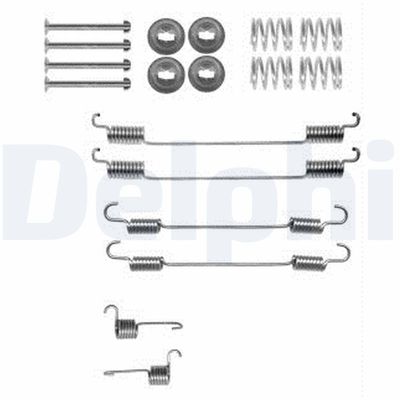 Accessory Kit, brake shoes DELPHI LY1378