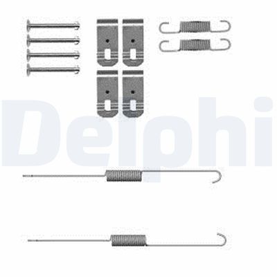 Accessory Kit, brake shoes DELPHI LY1382