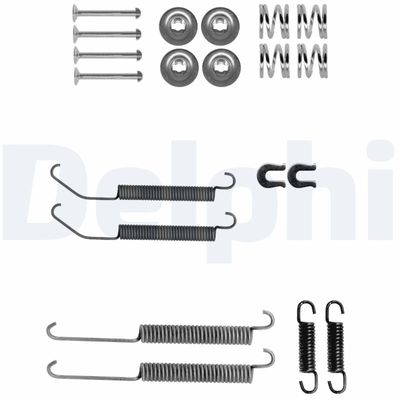 Accessory Kit, brake shoes DELPHI LY1412