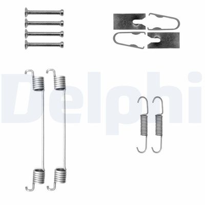 Accessory Kit, brake shoes DELPHI LY1430