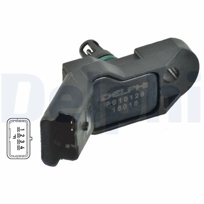 Sensor, intake manifold pressure DELPHI PS10128