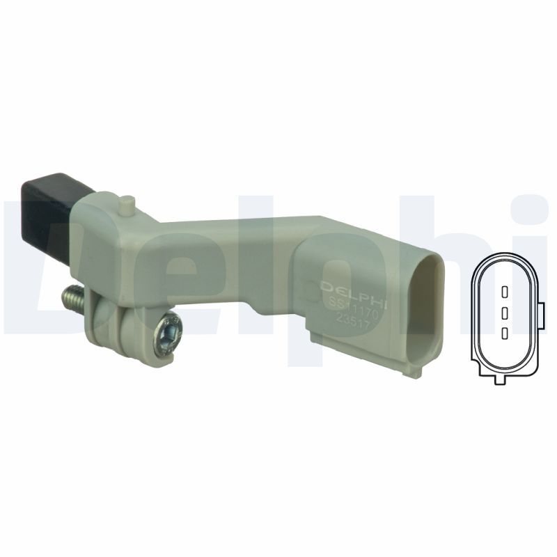 DELPHI SS11170 Sensor, crankshaft pulse