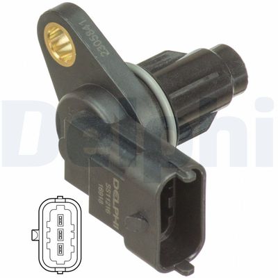 Sensor, camshaft position DELPHI SS11216