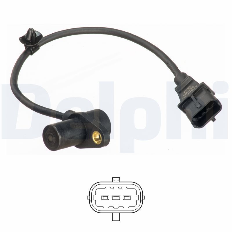 DELPHI SS11241 Sensor, crankshaft pulse