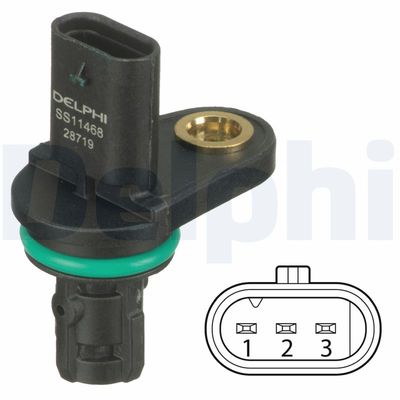 Sensor, camshaft position DELPHI SS11468