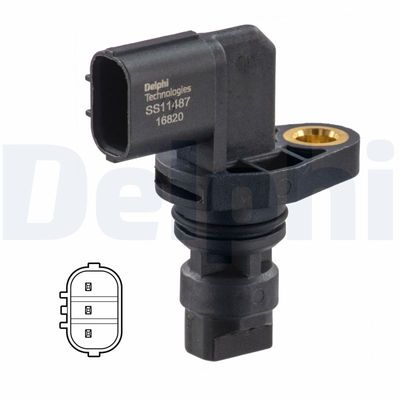 Sensor, camshaft position DELPHI SS11487