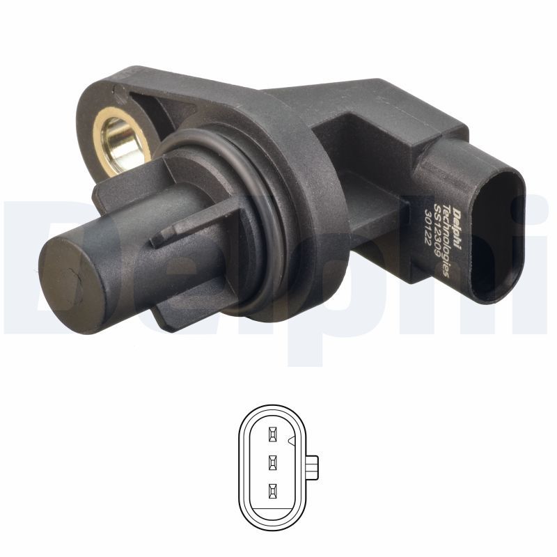 DELPHI SS12309-12B1 Sensor, camshaft position