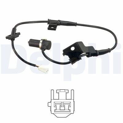 Sensor, wheel speed DELPHI SS20614