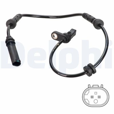 Sensor, wheel speed DELPHI SS20757