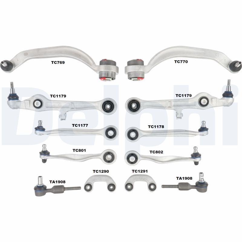 DELPHI TC1500KIT Repair Kit, control arm