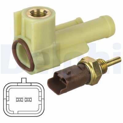 Sensor, coolant temperature DELPHI TS10472