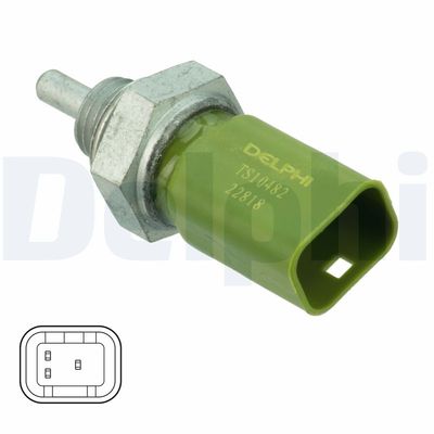 Sensor, coolant temperature DELPHI TS10482