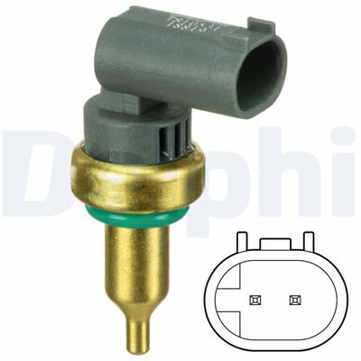 Sensor, coolant temperature DELPHI TS10531