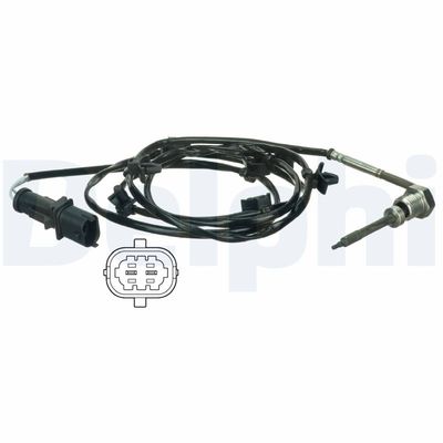 Sensor, exhaust gas temperature DELPHI TS30064