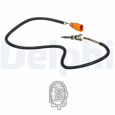 Sensor, exhaust gas temperature DELPHI TS30106