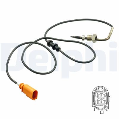 Sensor, exhaust gas temperature DELPHI TS30144