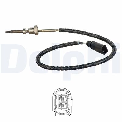 Sensor, exhaust gas temperature DELPHI TS30150