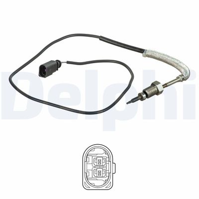 Sensor, exhaust gas temperature DELPHI TS30158