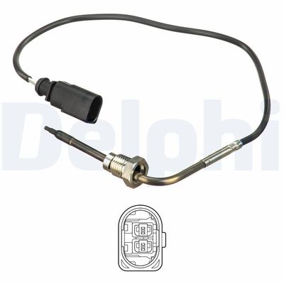 Sensor, exhaust gas temperature DELPHI TS30178