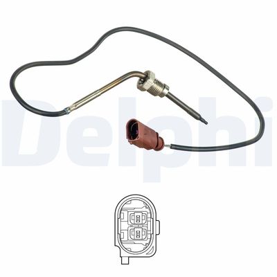 Sensor, exhaust gas temperature DELPHI TS30187