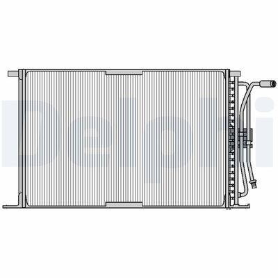 Condenser, air conditioning DELPHI TSP0225026