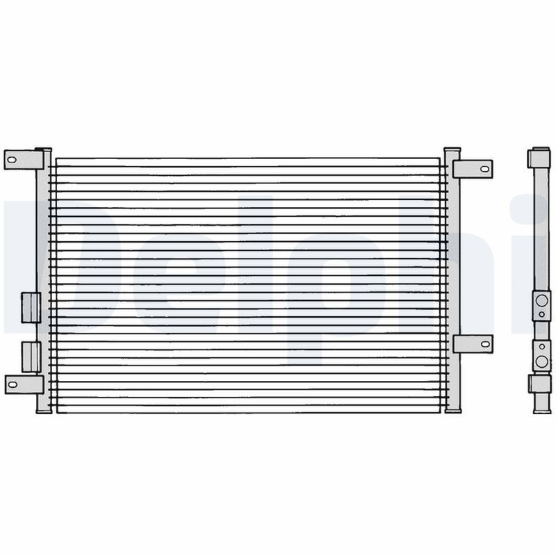 DELPHI TSP0225108 Condenser, air conditioning