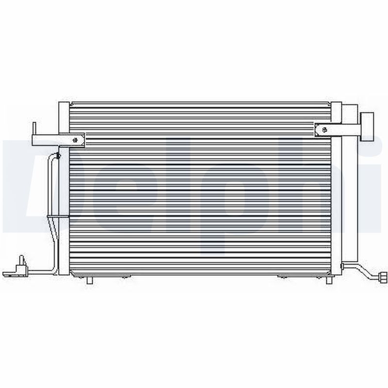 DELPHI TSP0225176 Condenser, air conditioning