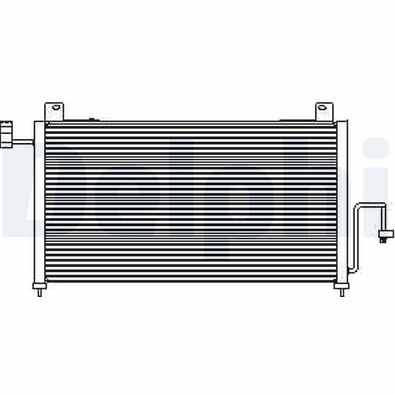 DELPHI TSP0225428 Condenser, air conditioning