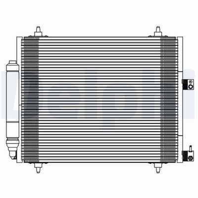 Condenser, air conditioning DELPHI TSP0225595