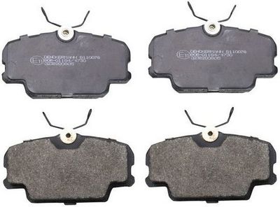 Brake Pad Set, disc brake DENCKERMANN B110078