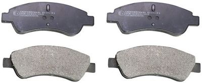 Brake Pad Set, disc brake DENCKERMANN B110131