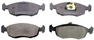 Brake Pad Set, disc brake DENCKERMANN B110170