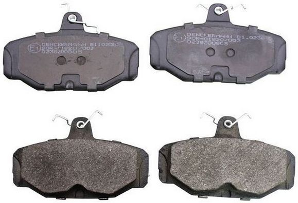 DENCKERMANN B110236 Brake Pad Set, disc brake